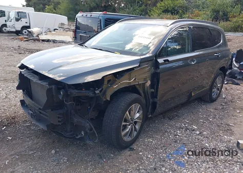 2020 Hyundai Santa Fe Limited from USA, damaged, VIN 5NMS53AD1LH208504